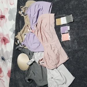 5 pack nursing bras